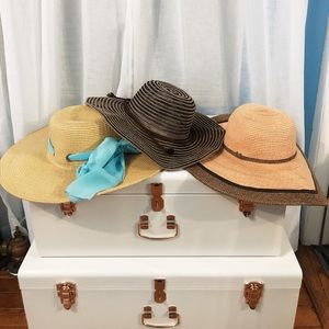 Lot of Beach Hats